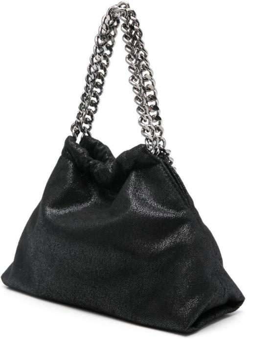 26FW 스텔라 맥카트니 팔라벨라 드로스트링 숄더백 7B0144W91321000 BLACK - STELLA MCCARTNEY