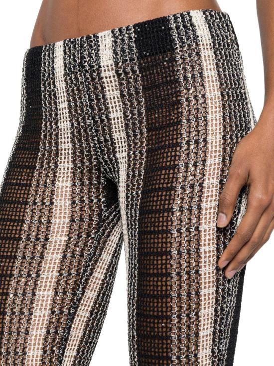 26SS 미소니 트레이닝/조거 팬츠 MS26SI06BV00J7S91SR BLACK - MISSONI