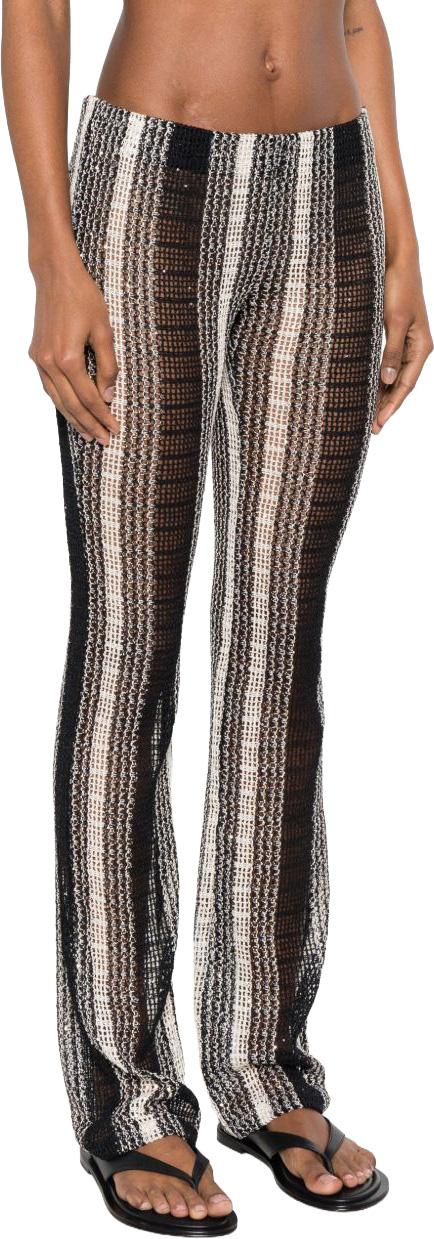 26SS 미소니 트레이닝/조거 팬츠 MS26SI06BV00J7S91SR BLACK - MISSONI