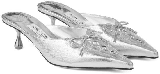 25FW 지미추 힐/펌프스 SCARLETTMULE50BYKSILVER - JIMMY CHOO