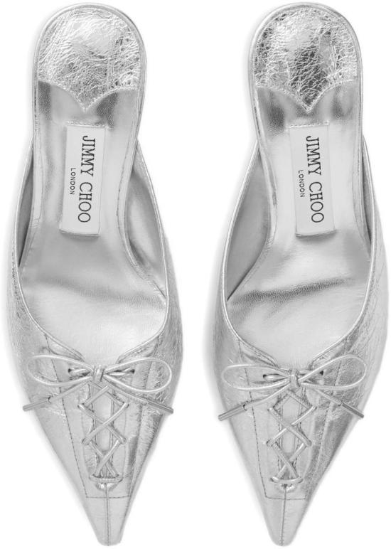 25FW 지미추 힐/펌프스 SCARLETTMULE50BYKSILVER - JIMMY CHOO