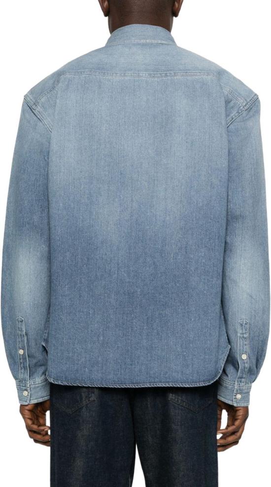 26SS 생로랑 데님 셔츠 862246Y29YA4428 BLUE - SAINT LAURENT