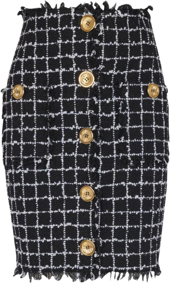 26SS 발망 숏 스커트 GF1LC885XL62EAB BLACK