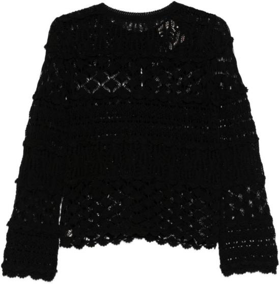 26SS 세미쿠튀르 스웨터 S6SF02Y690 BLACK