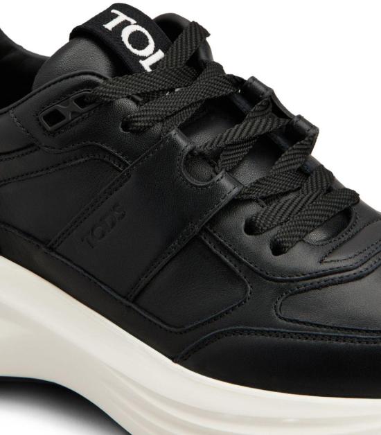 25FW 토즈 레더 스니커즈 XXW81L0JP40JUSB999 BLACK - TODS