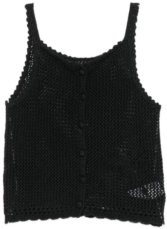 26SS 던스트 민소매 티셔츠 UDSW6B232BK BLACK