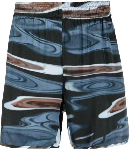  블루스카이인 숏팬츠 BS2203ST011PRINTNHT BLUE