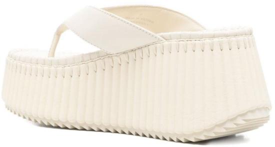 26SS 끌로에 뮬/슬리퍼 CHC25A10XSN122 WHITE - CHLOE