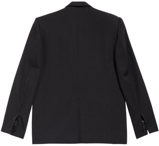 발렌시아가 수트 자켓 773330TNT391000 BLACK - BALENCIAGA