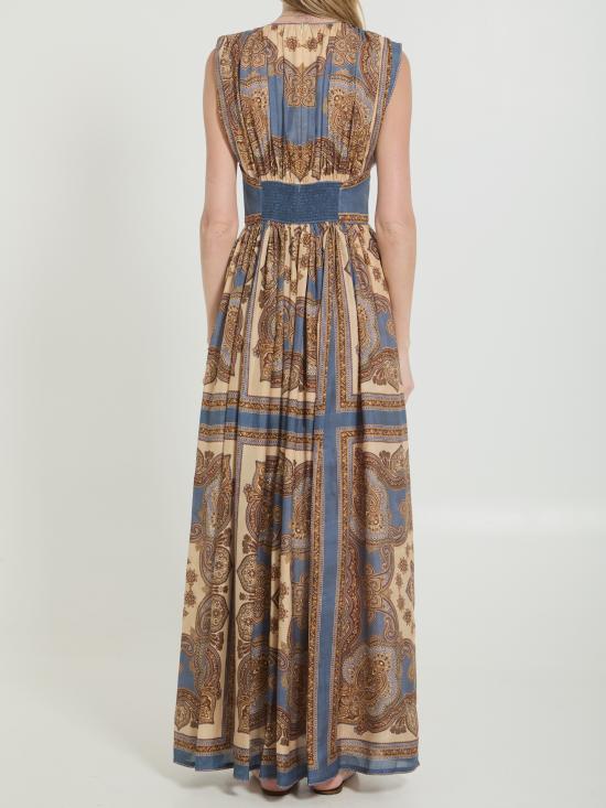 26FW 짐머만 롱 원피스 5514DSS263 BLUE - ZIMMERMANN