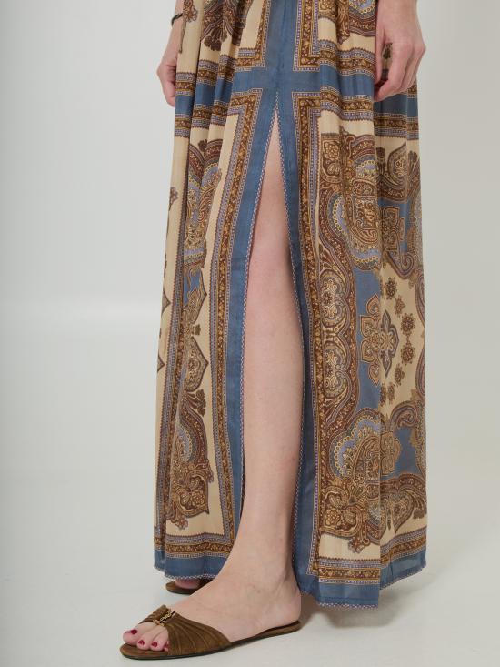26FW 짐머만 롱 원피스 5514DSS263 BLUE - ZIMMERMANN