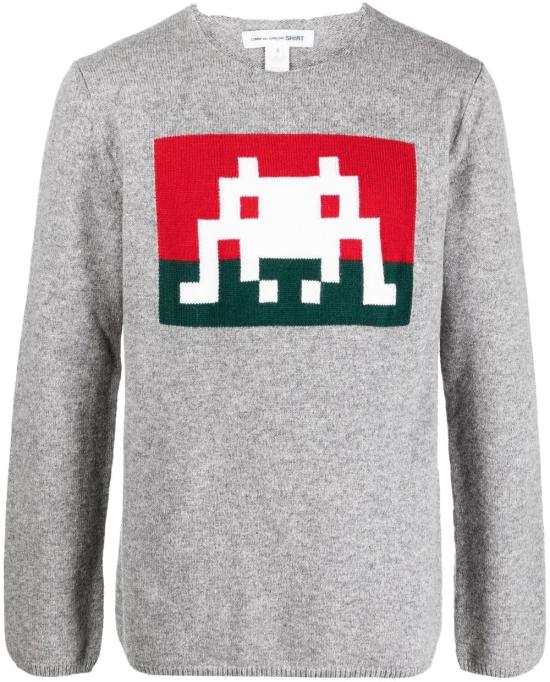  꼼데가르송 스웨터 FJN0071 GREY
