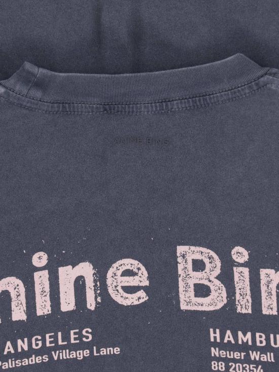 26FW 애니빙 반팔 티셔츠 A 08 12928 WHG1 WASHED GREY - ANINE BING