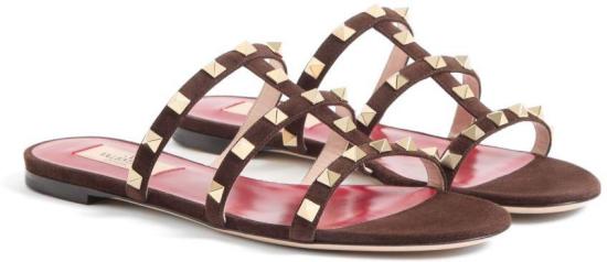 26FW 발렌티노 가라바니 뮬/슬리퍼 WS0C49CVB0TO BROWN - VALENTINO GARAVANI
