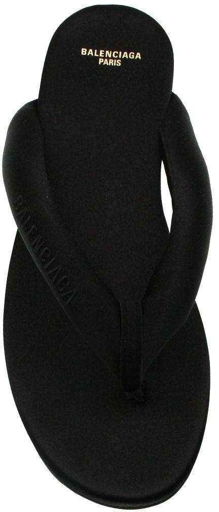 26SS 발렌시아가 가에타 통 슬라이드 869909W0WM01000 BLACK - BALENCIAGA