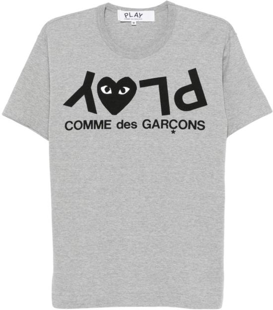 25FW 꼼데가르송 반팔 티셔츠 AXT082D1 GREY
