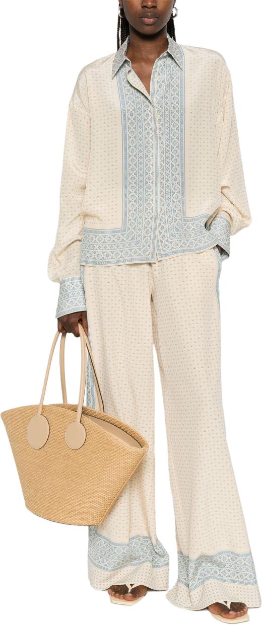 26SS 에르마노 설비노 팔라초 팬츠 D482P756YLTS4860 WHITE - ERMANNO SCERVINO