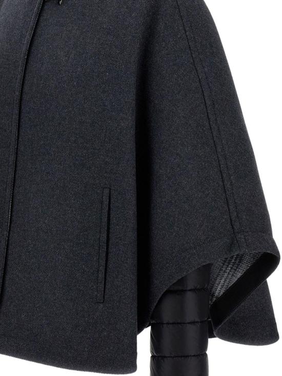 25FW 페이 케이프 NAW16513270XMLB801 BLACK - FAY