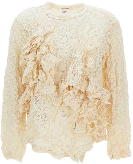 26SS 꼼데가르송 블라우스 GQT0200511 WHITE
