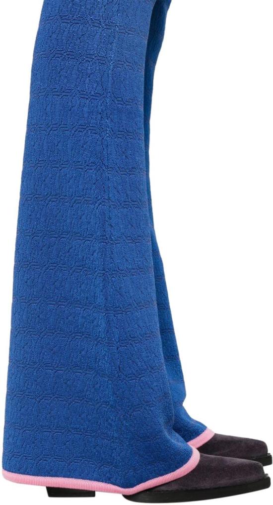  발리 플레어 팬츠 WKN05KVI040U563 BLUE - BALLY