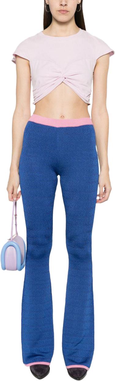  발리 플레어 팬츠 WKN05KVI040U563 BLUE - BALLY