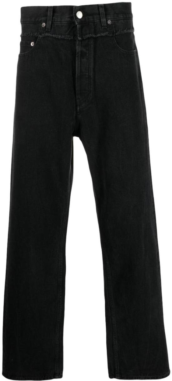  엠부시 데님 팬츠 BMYA020F23DEN0011200 BLACK