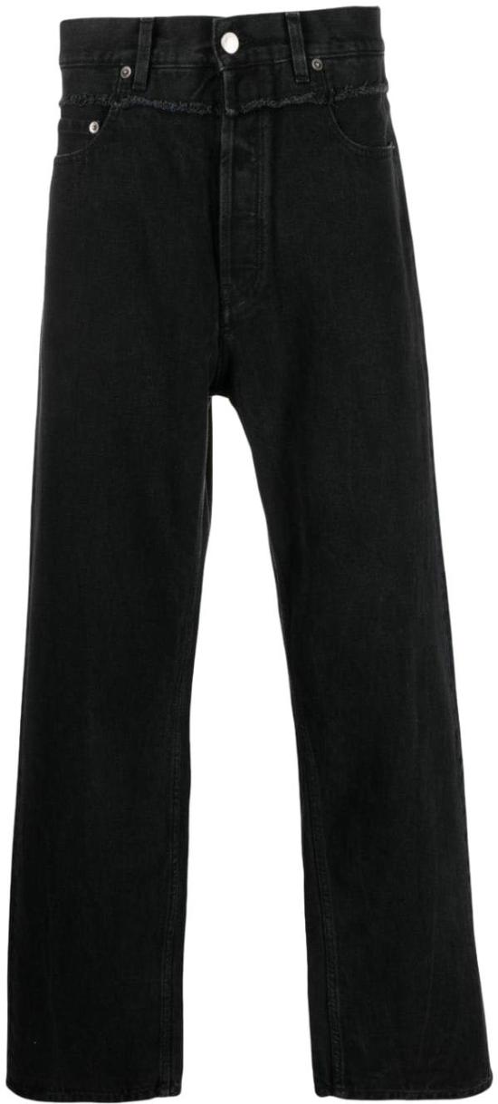  엠부시 데님 팬츠 BMYA020F23DEN0011200 BLACK