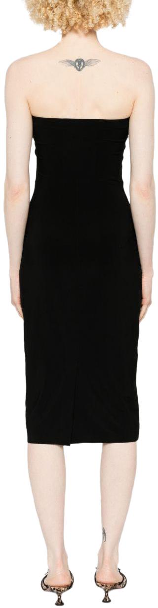 26SS 노마카말리 미디 원피스 KK4253PLU14001 BLACK - NORMA KAMALI