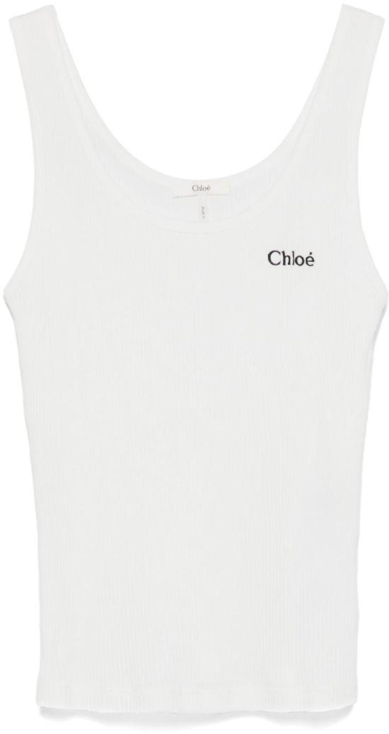 26SS 끌로에 민소매 티셔츠 7614027725032 WHITE