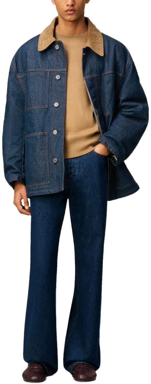 25FW 아미 패딩 워커 자켓 UJK834DE0104402 BLUE - AMI