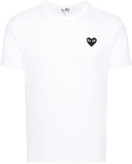 26SS 꼼데가르송 반팔 티셔츠 AXT0642 WHITE