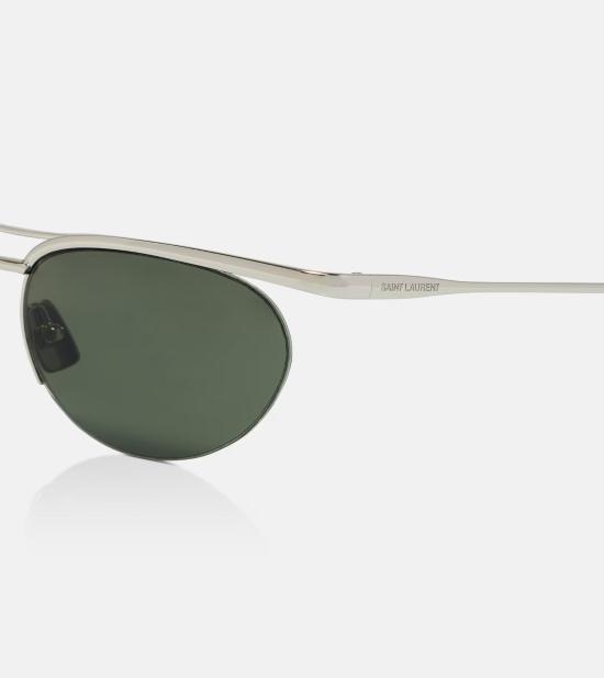 26FW 생로랑 선글라스 862854Y9969 8100 SILVER SILVER GREY - SAINT LAURENT