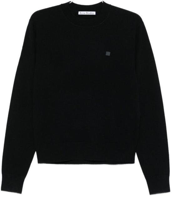 25FW 아크네 스튜디오 스웨터 C60115900 BLACK