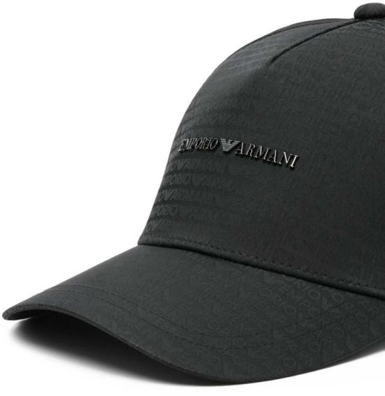 26SS 엠포리오 아르마니 볼캡 EM003741AF15384UC001 BLACK - EMPORIO ARMANI