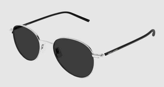 26SS 생로랑 선글라스 862857Y9973 8130 SILVER BLACK GREY