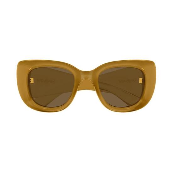 26FW 생로랑 선글라스 862887Y9958 7101 YELLOW YELLOW BROWN - SAINT LAURENT