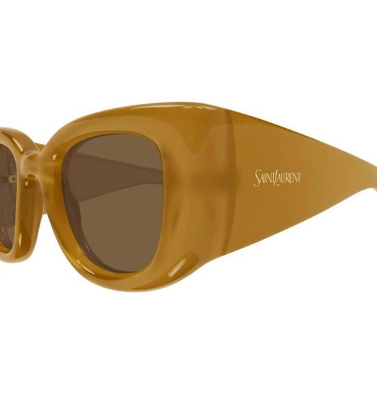 26FW 생로랑 선글라스 862887Y9958 7101 YELLOW YELLOW BROWN - SAINT LAURENT