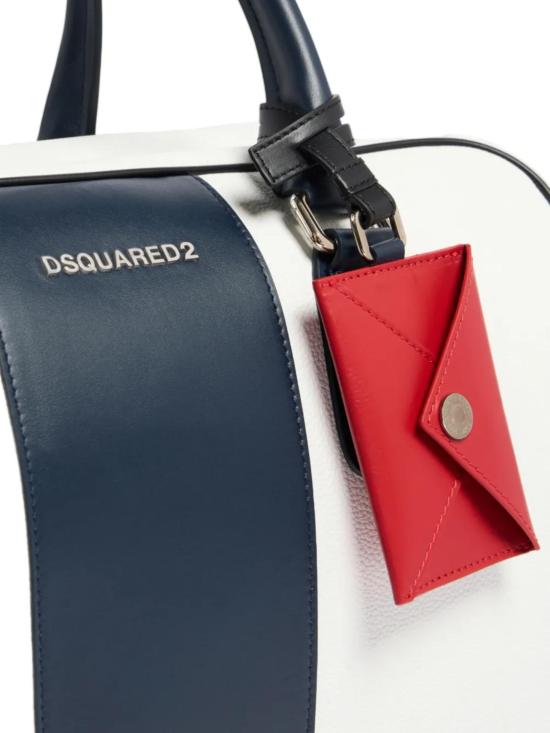 26SS 디스퀘어드2 토트백 DFM007825108874 M1424 BIANCO BLU ROSSO - DSQUARED2