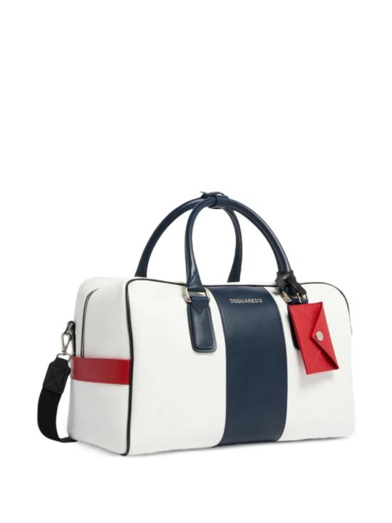 26SS 디스퀘어드2 토트백 DFM007825108874 M1424 BIANCO BLU ROSSO - DSQUARED2