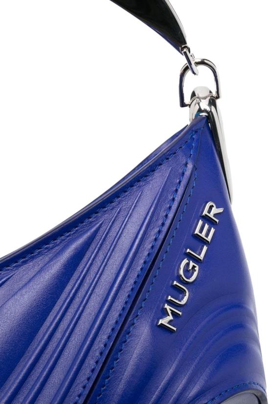  뮈글러 숄더백 22W10SA00119066020 BLUE - MUGLER