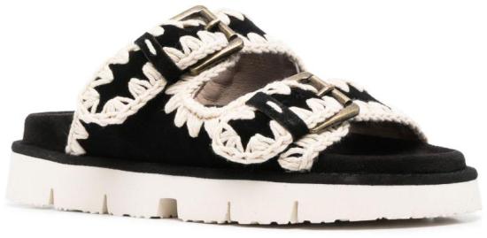 26SS 모우 뮬/슬리퍼 SW461005ABKWH BLACK - MOU