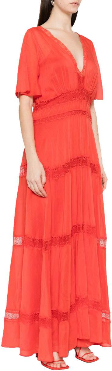 26SS 포르테포르테 롱 원피스 14904MYDRESSROUGE RED - FORTE FORTE