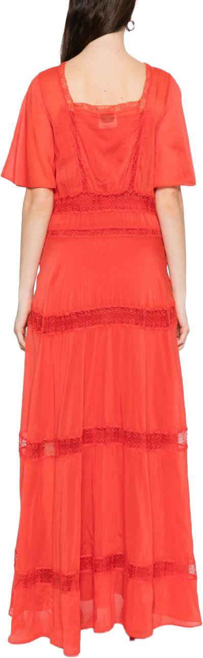 26SS 포르테포르테 롱 원피스 14904MYDRESSROUGE RED - FORTE FORTE