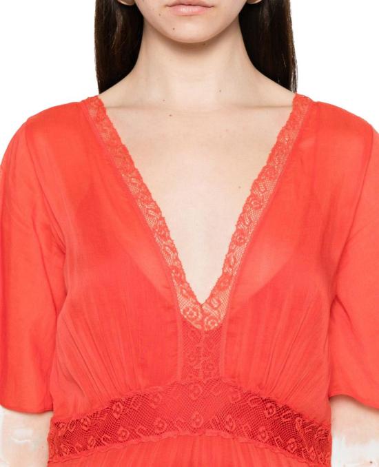 26SS 포르테포르테 롱 원피스 14904MYDRESSROUGE RED - FORTE FORTE