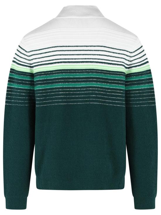 26FW 카사블랑카 봄버 자켓 M PF26 KW 1419 01COTTON BLEND WHITE GREEN White - CASABLANCA