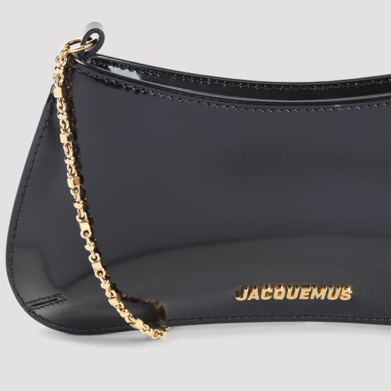 26FW 자크뮈스 쁘띠 비주 체인 숄더백 BAW00404BC18A01 990 BLACK - JACQUEMUS