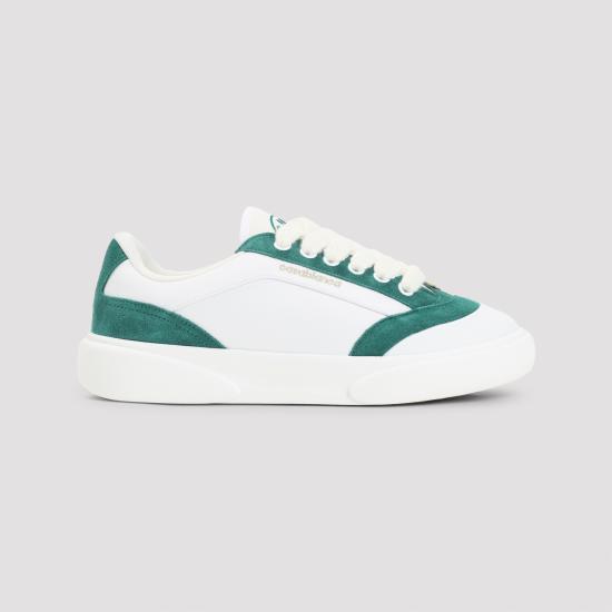 26FW 카사블랑카 스니커즈 APF26SNK02502M WHITE GREEN - CASABLANCA