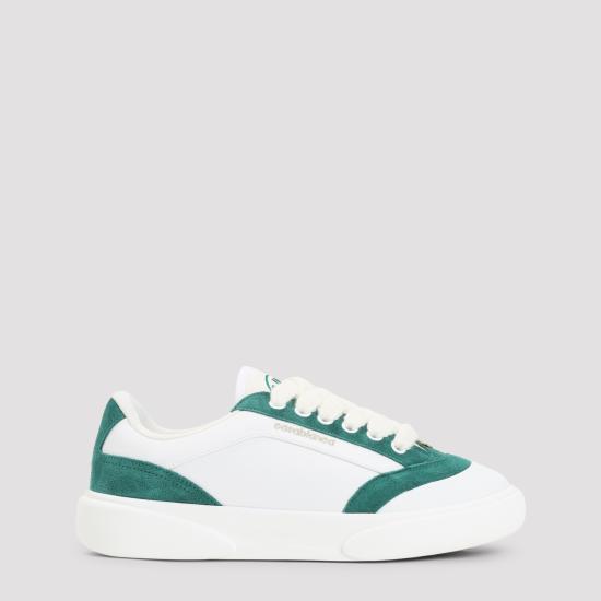 26FW 카사블랑카 스니커즈 APF26SNK02502M WHITE GREEN