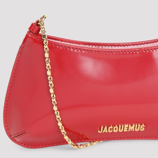 26FW 자크뮈스 쁘띠 비주 체인 숄더백 BAW00404BC18A01 47G RED GOLD - JACQUEMUS