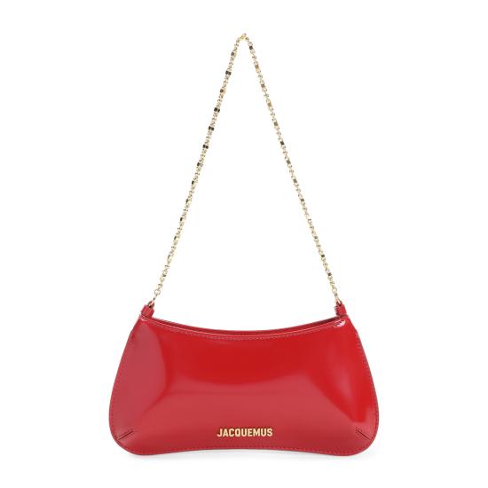 26FW 자크뮈스 쁘띠 비주 체인 숄더백 BAW00404BC18A01 47G RED GOLD - JACQUEMUS